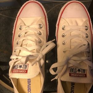 Low top converse Chuck Taylor (White) (unisex)